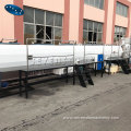 PVC single cavity pipe extrusion machine